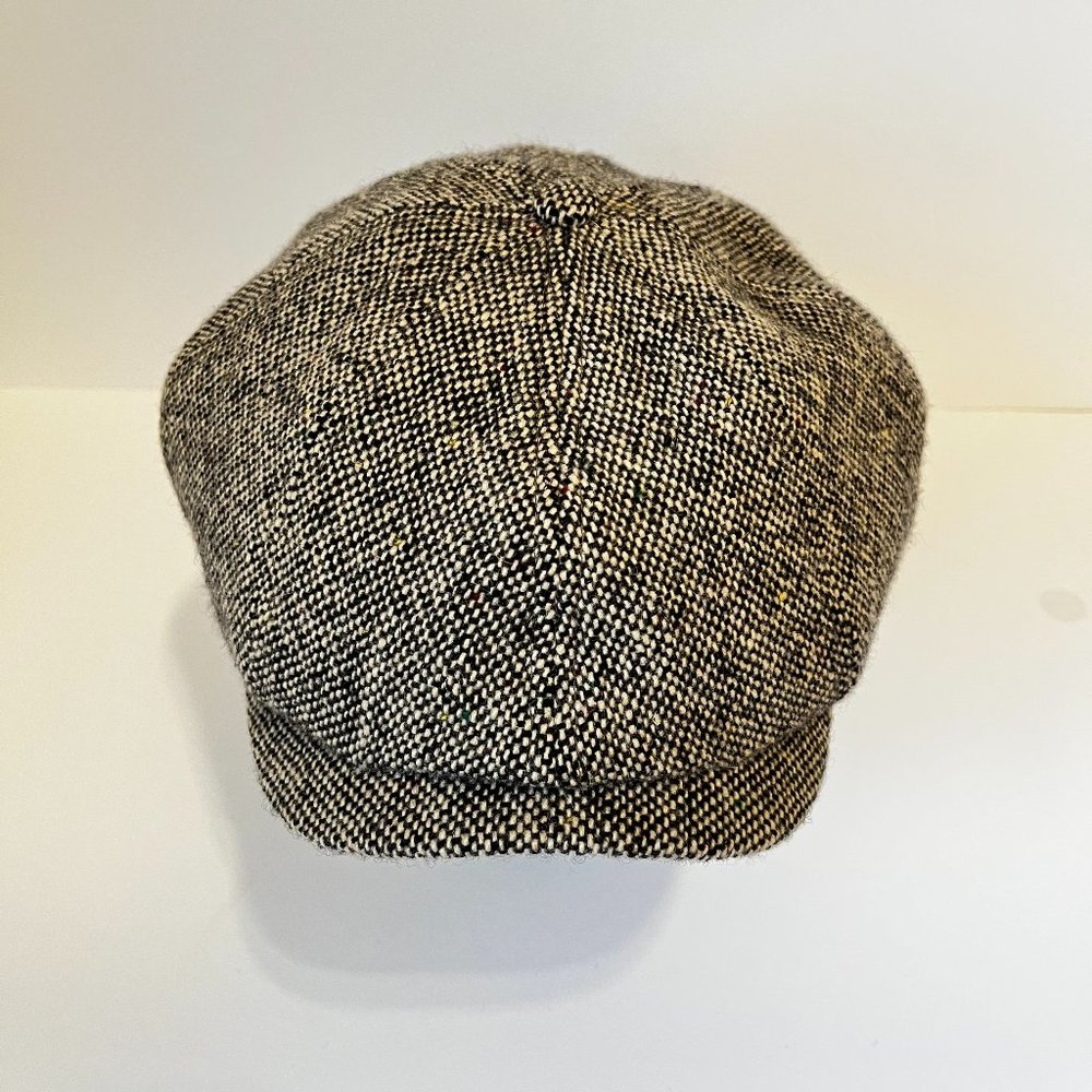 Ralph Lauren Wool Tweed Newsboy
